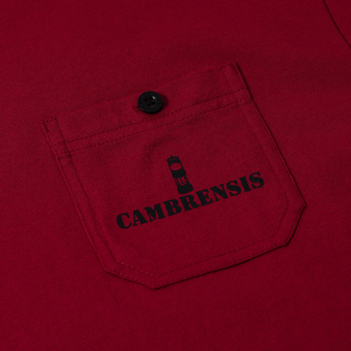 Park Pocket T-shirt in Earth Red