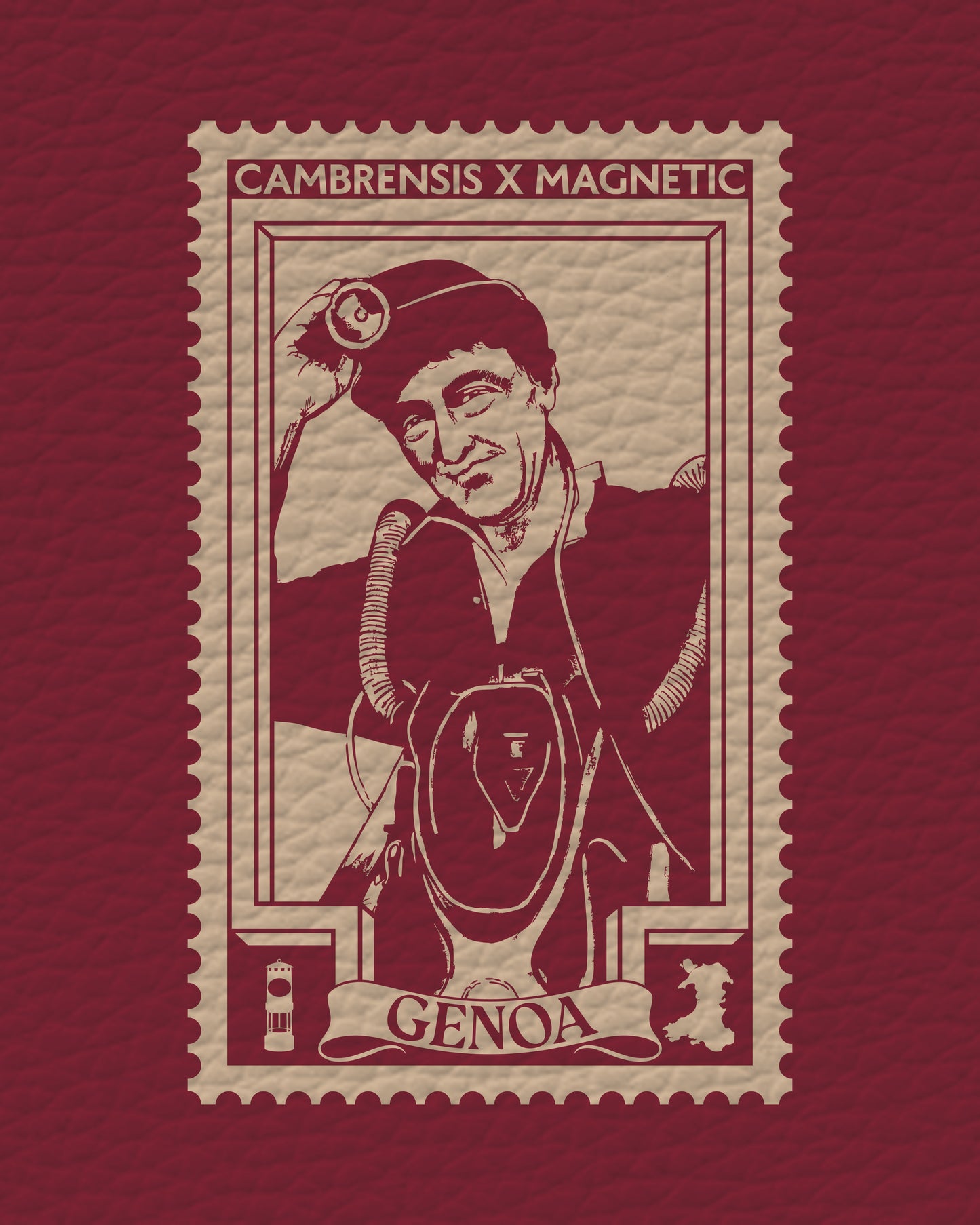 Genoa Poste Italiane A3 Print