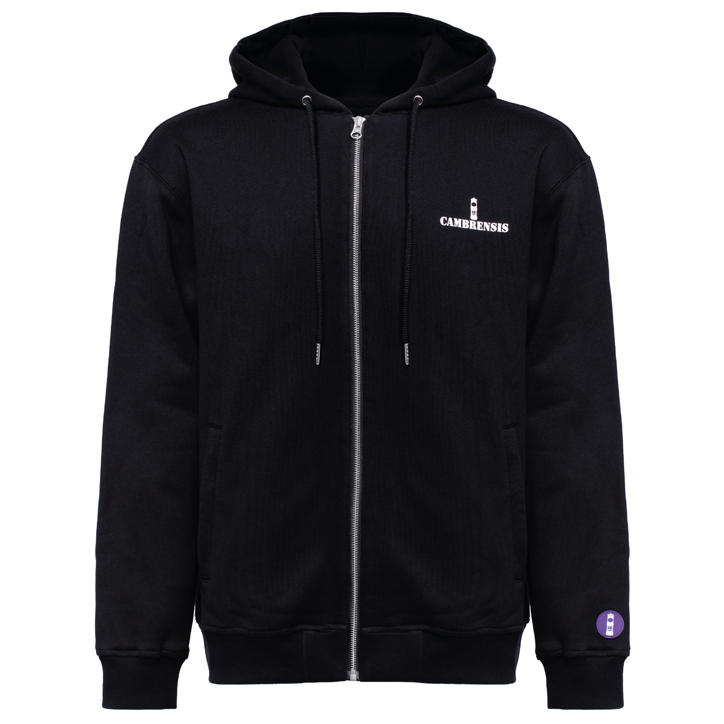 Bedlinog Track Top in Black Oyster