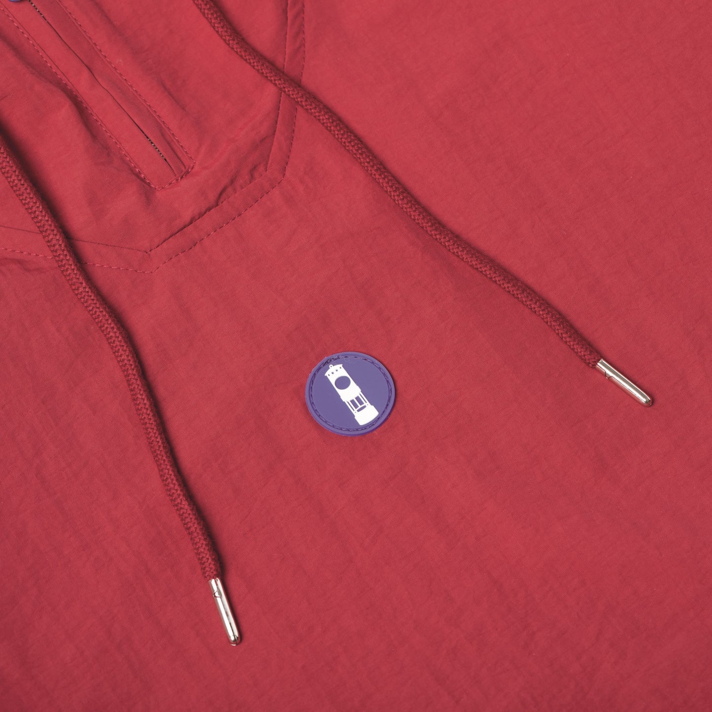 Cyfarthfa Smock in Earth Red