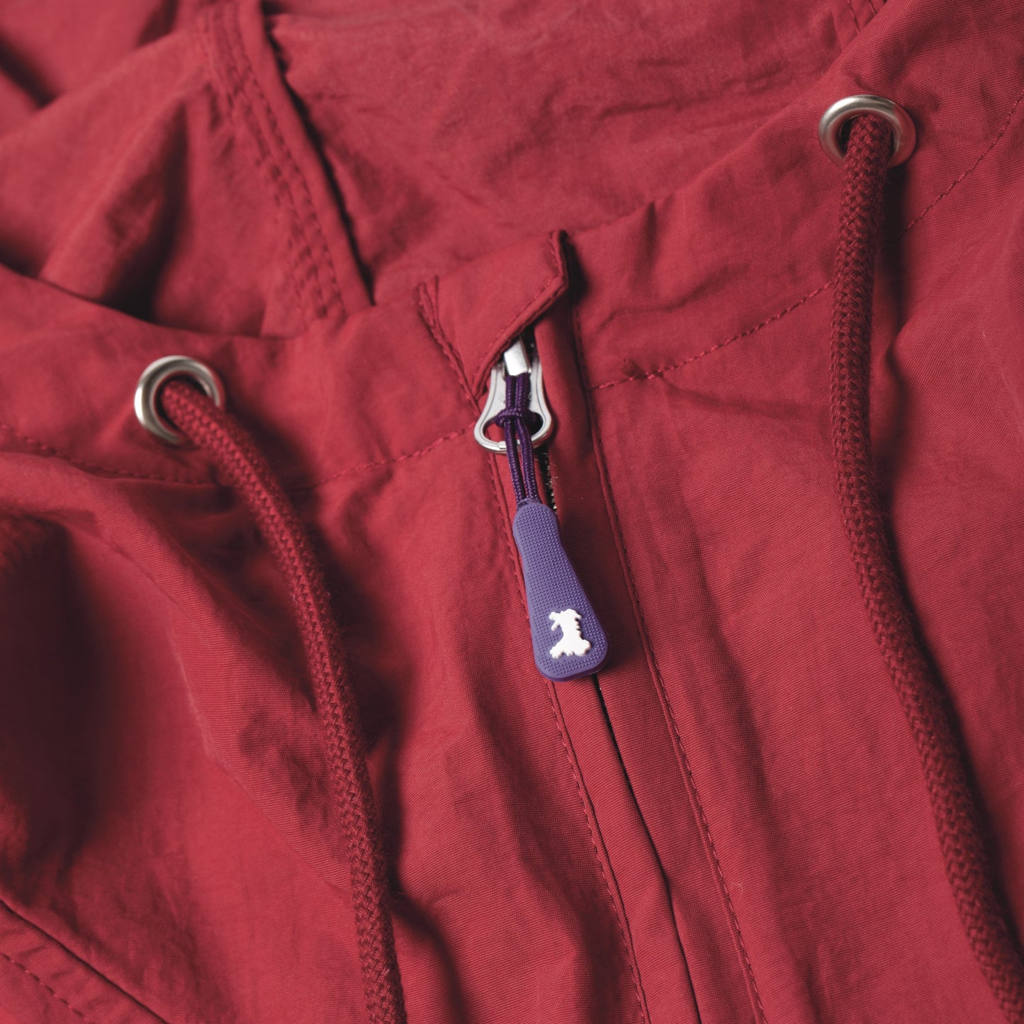 Cyfarthfa Smock in Earth Red