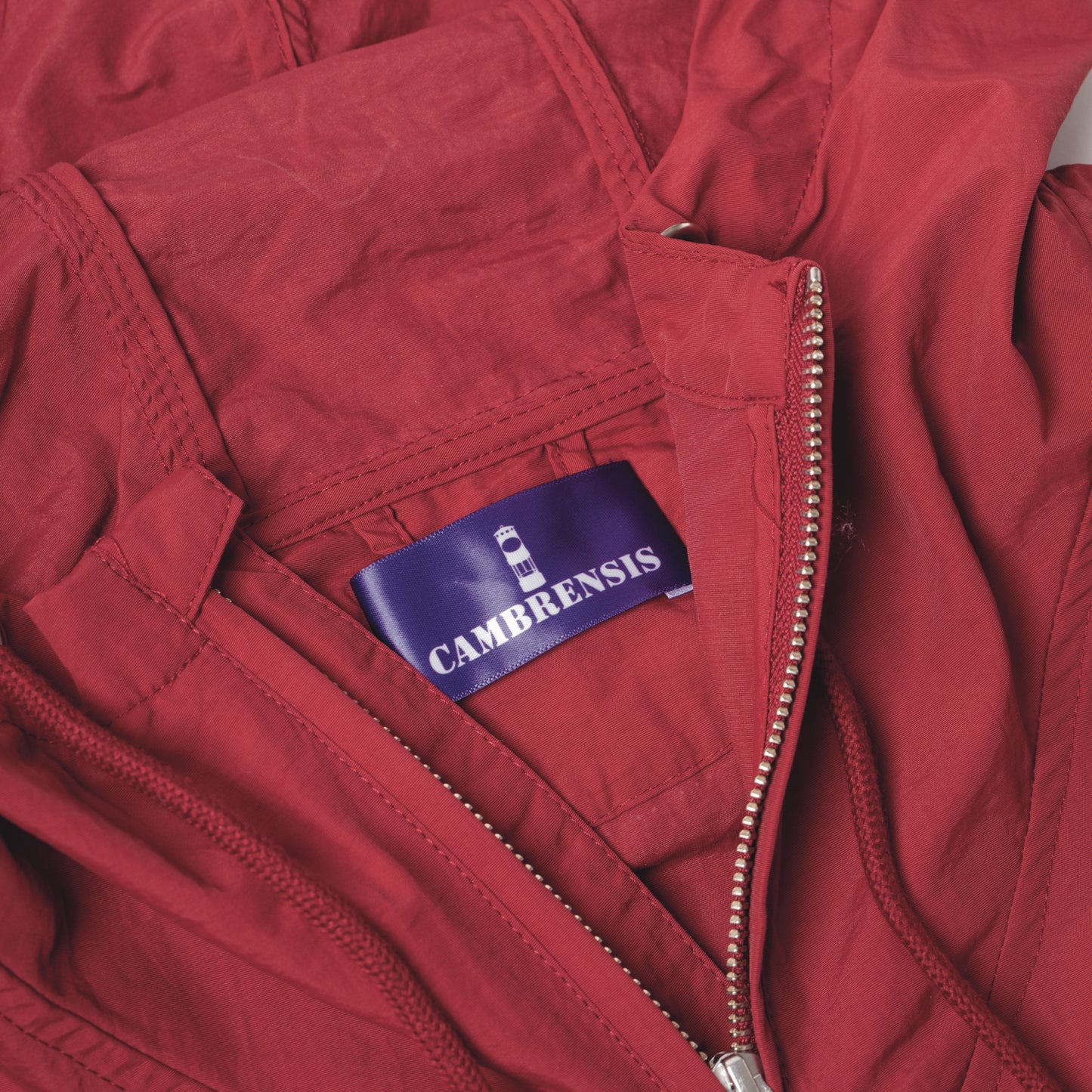 Cyfarthfa Smock in Earth Red