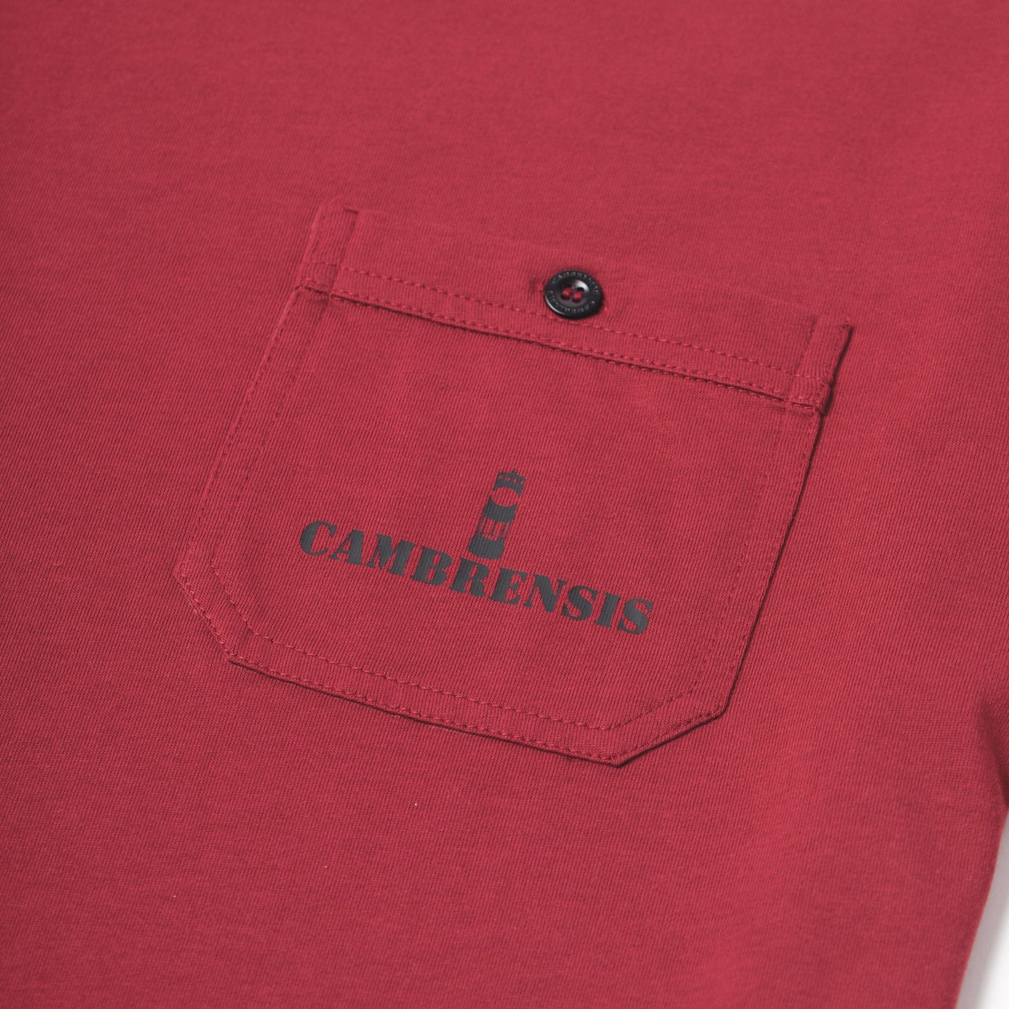 Park Pocket T-shirt in Earth Red