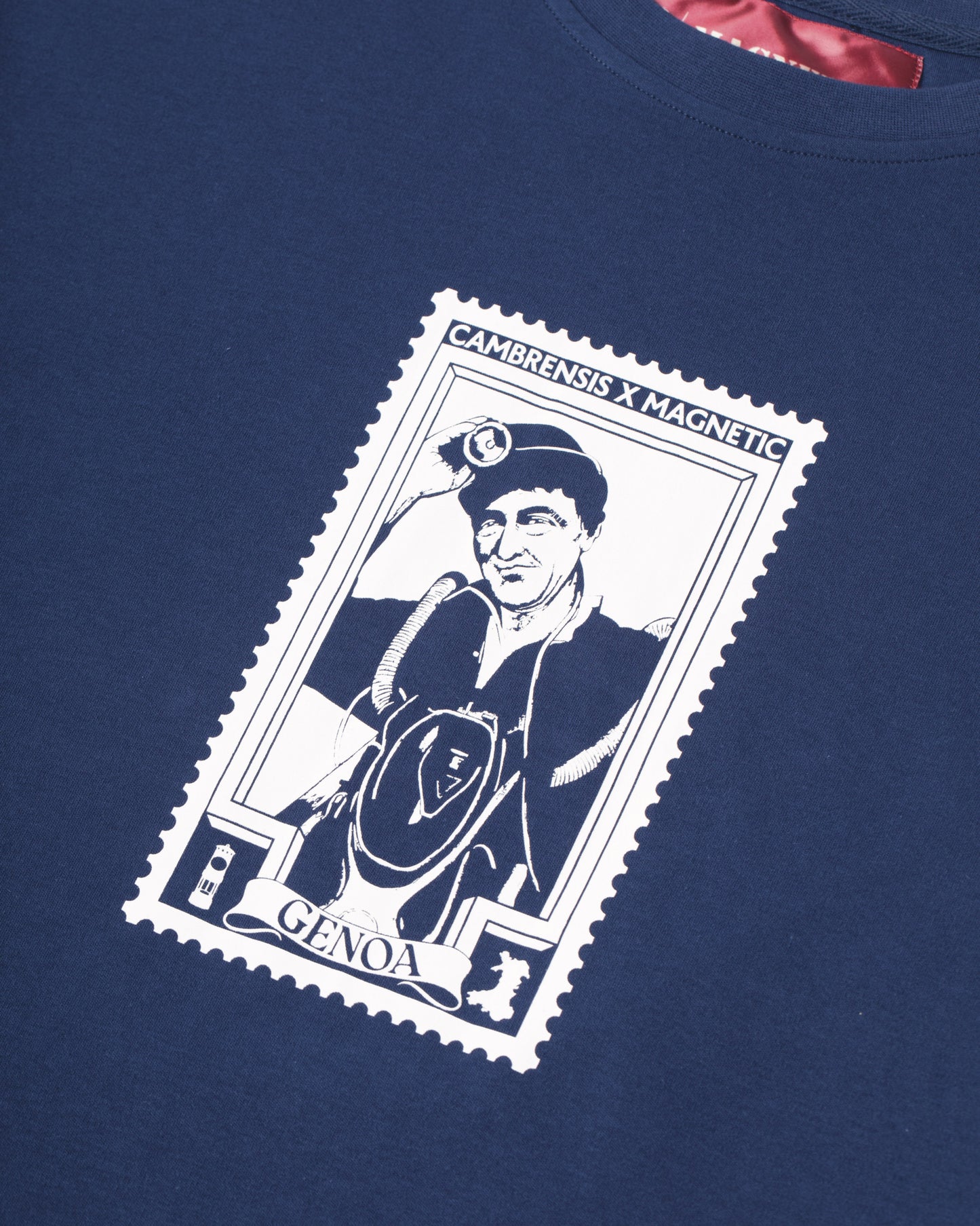 Picinisco T-shirt in Medieval Blue