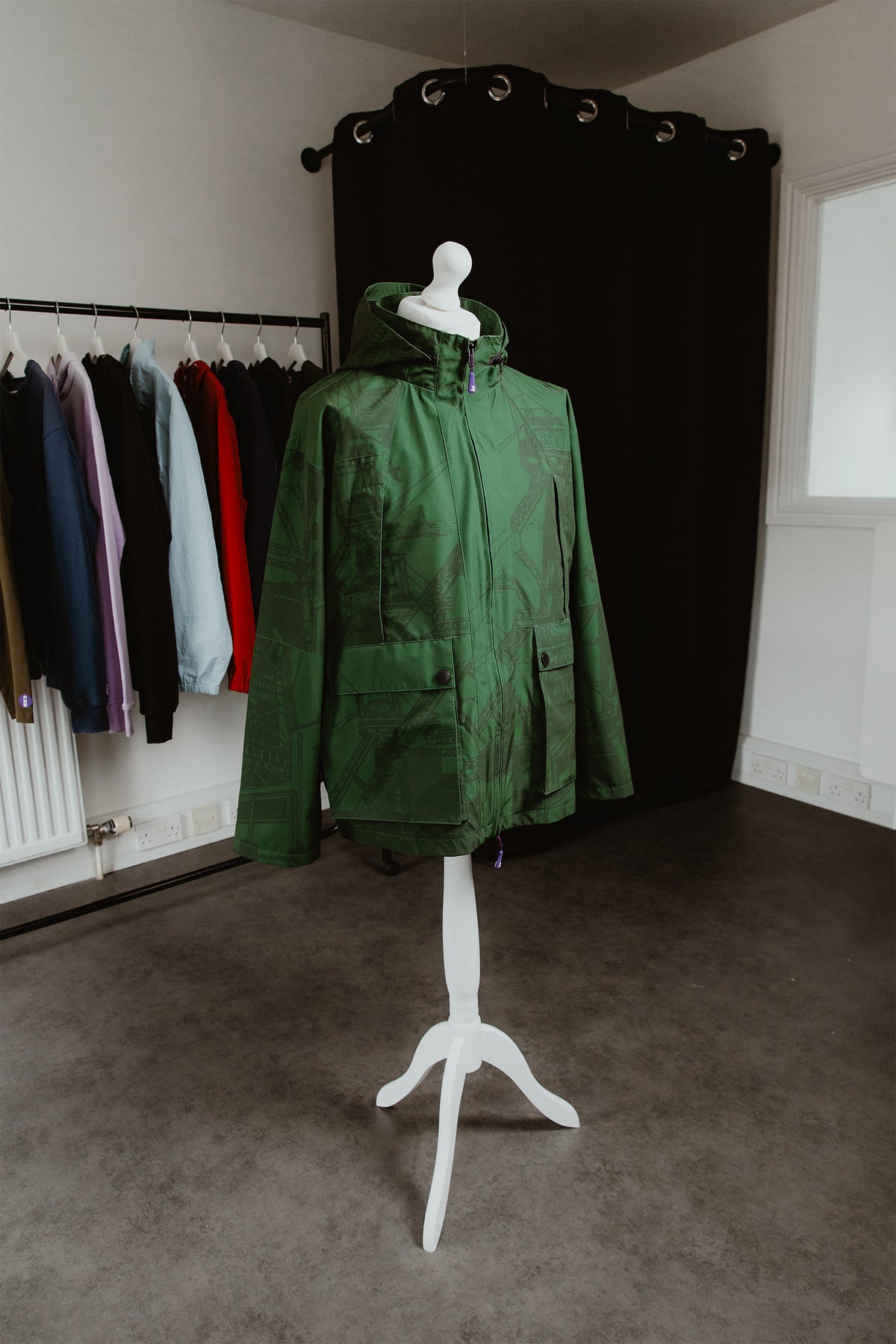 Merthyr Vale Colliery Jacket in Chive | PRE-ORDER
