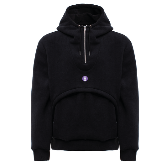 Gladstone Track Top in Black Beauty