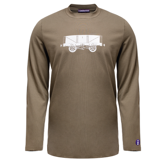 Jenner Long Sleeve T-shirt in Forest Night