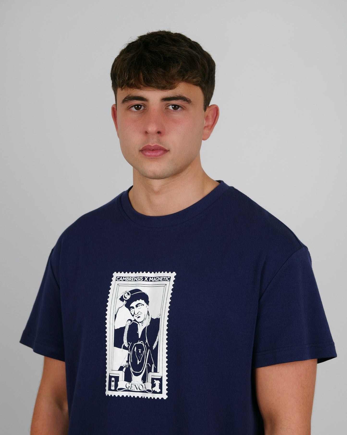 Picinisco T-shirt in Medieval Blue (50% Deposit Pre-Order, £70 Total)