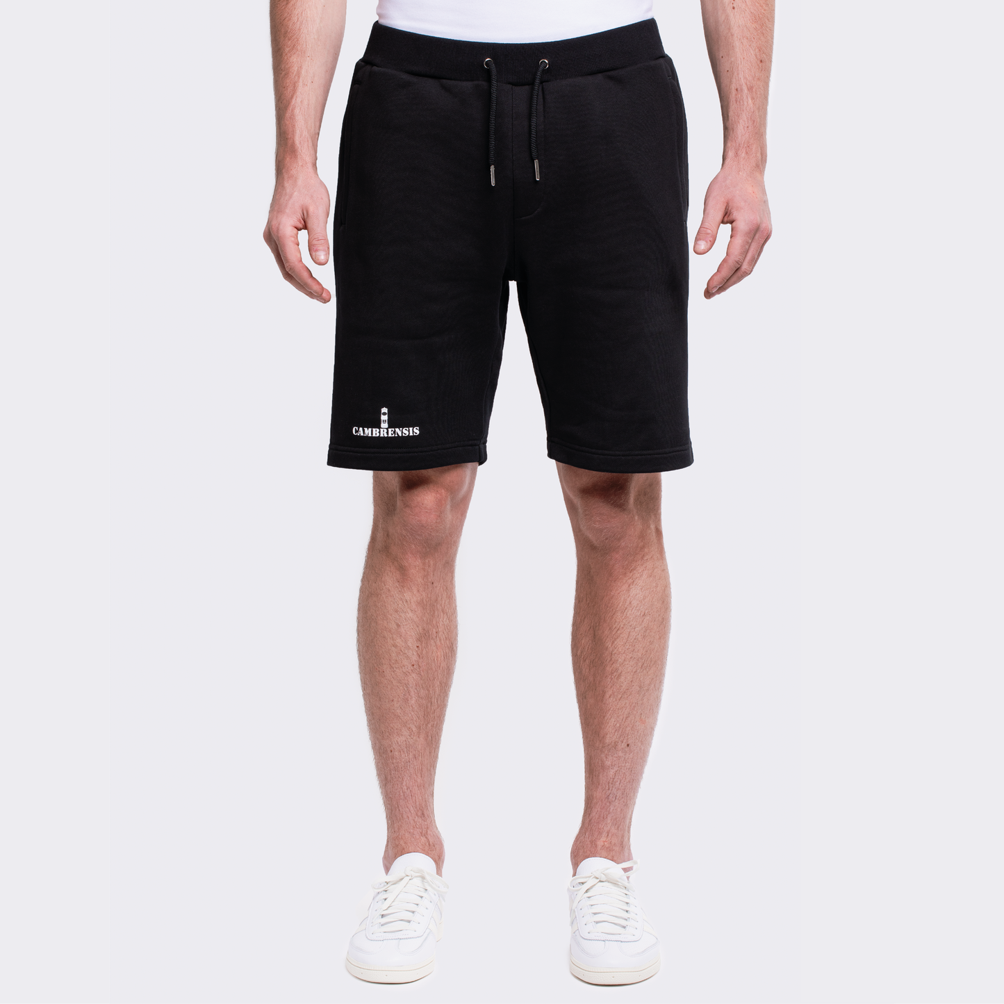 Bedlinog Track Shorts in Black Oyster