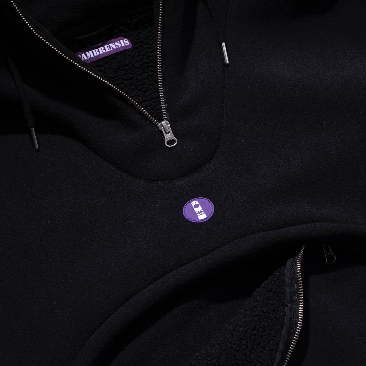 Gladstone Track Top in Black Beauty
