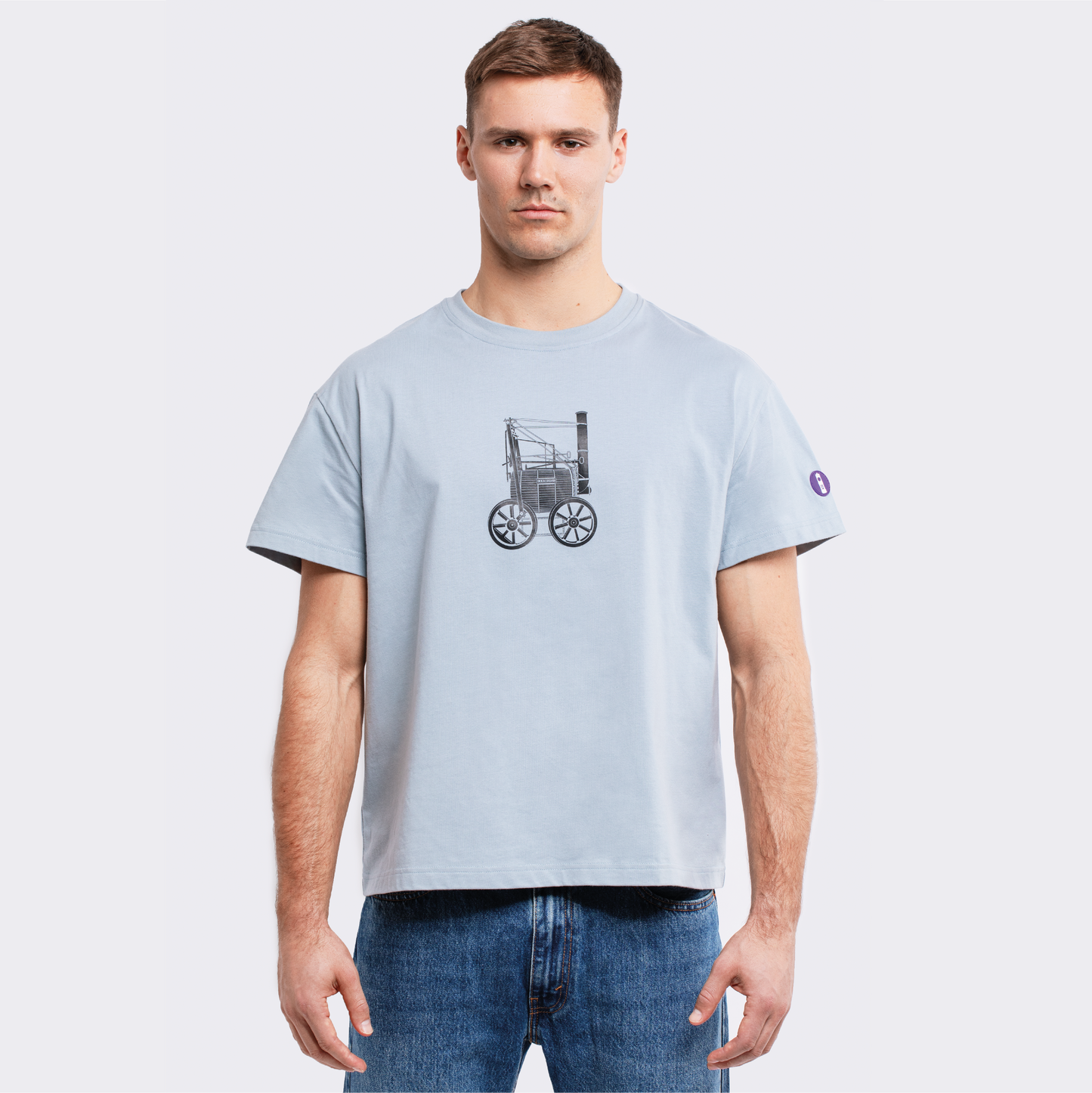 Town T-shirt in Cloud Blue