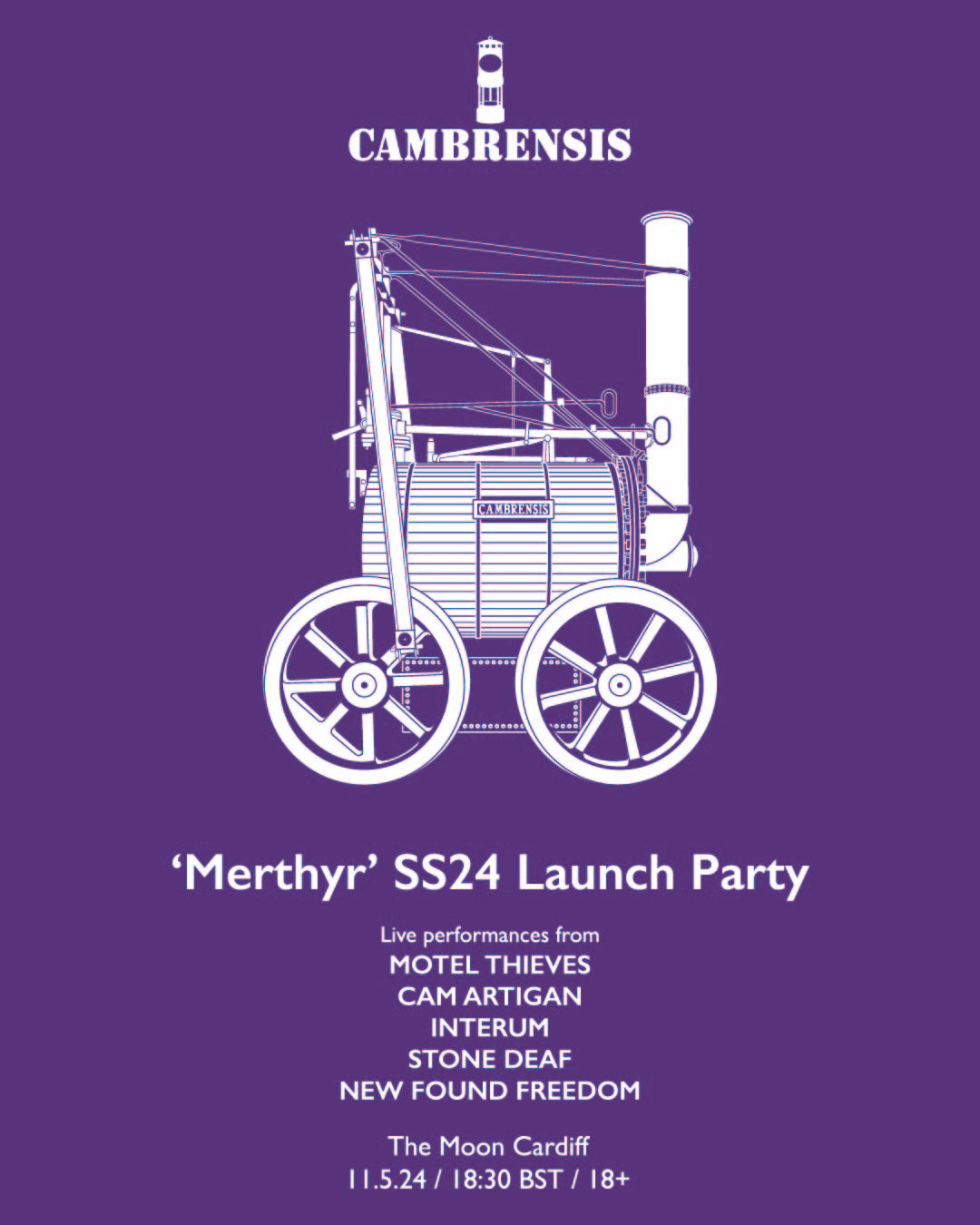 'Merthyr' SS24 Launch Party (£10 + £1 Booking Fee)
