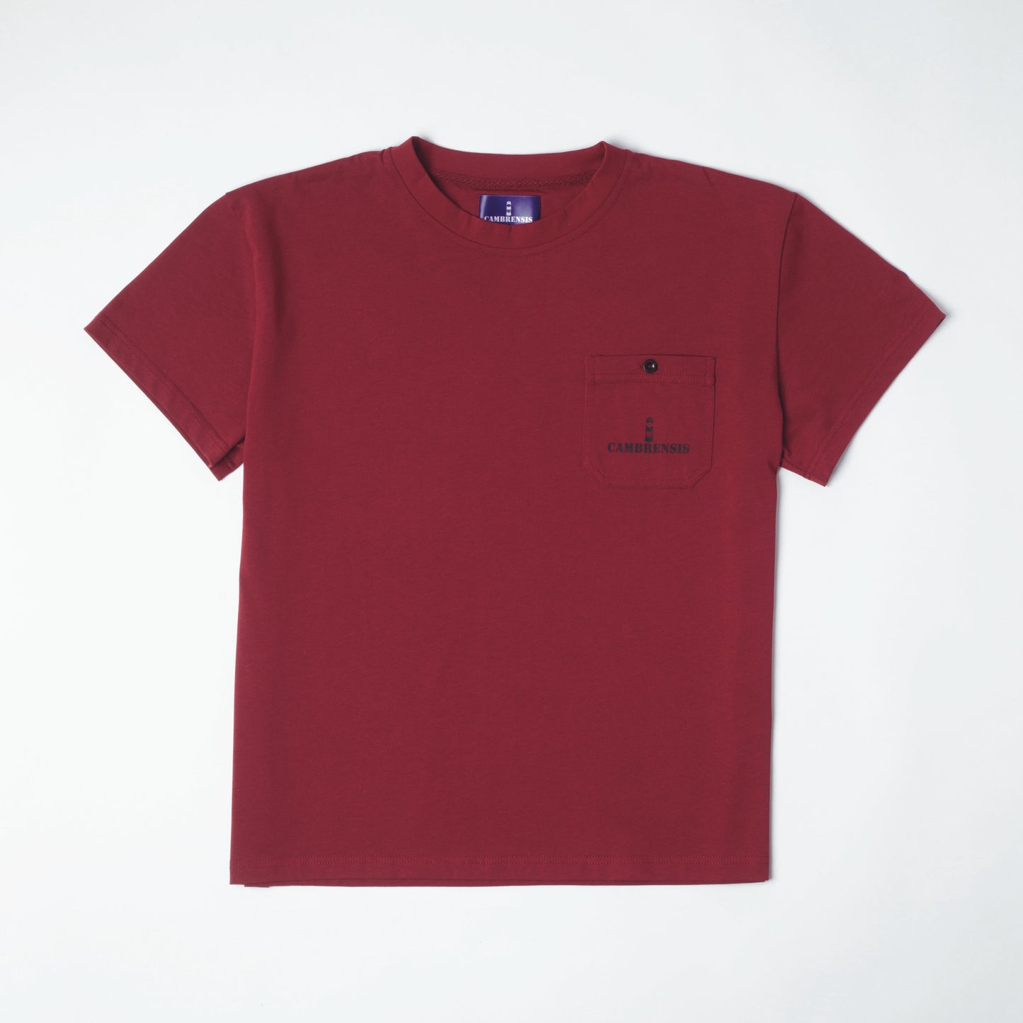 Park Pocket T-shirt in Earth Red