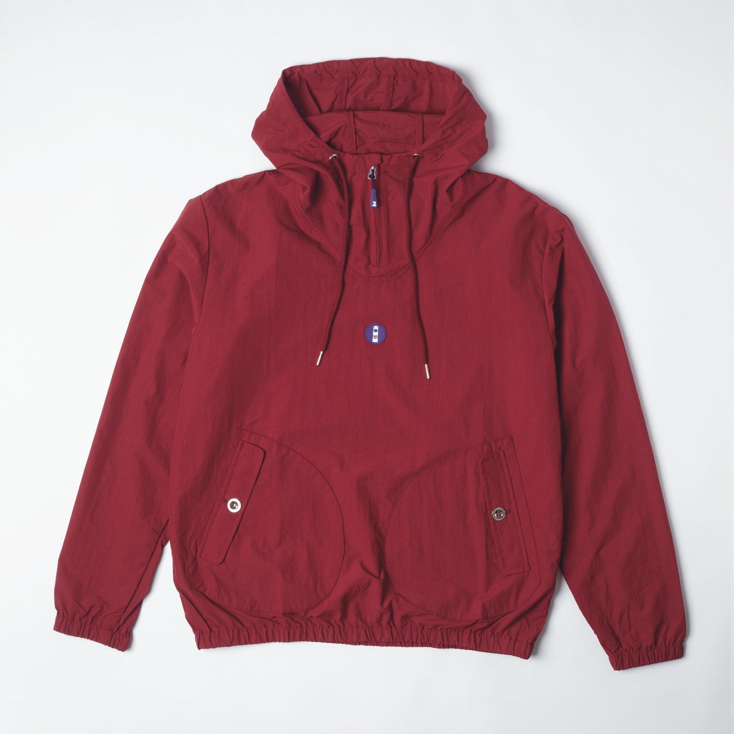 Cyfarthfa Smock in Earth Red