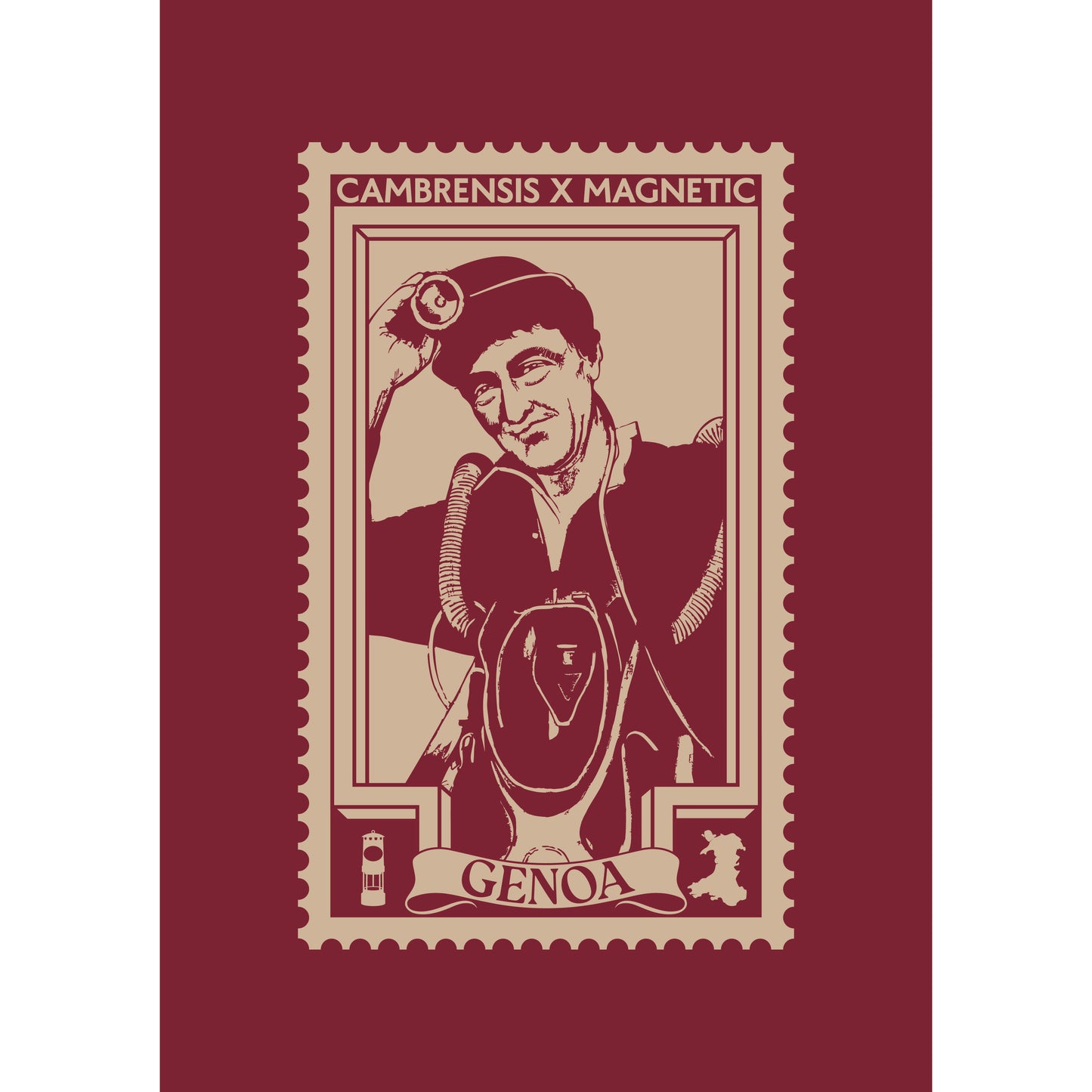 Genoa Poste Italiane A3 Print